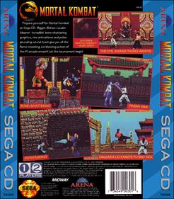 Mortal Kombat - Box - Back - Reconstructed Image