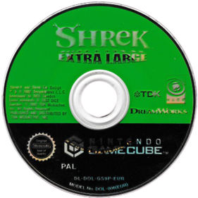 Shrek: Extra Large - Disc Image