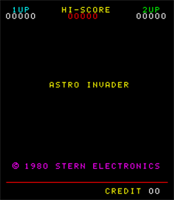 Astro Invader - Screenshot - Game Title Image