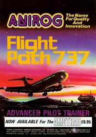 Flight Path 737 - Advertisement Flyer - Front Image