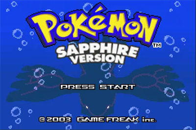 Pokémon Chrome - Screenshot - Game Title Image