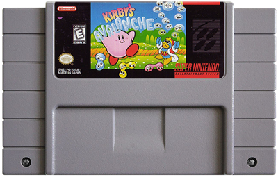Kirby's Avalanche - Fanart - Cart - Front Image
