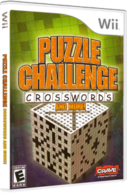 Puzzle Challenge: Crosswords and More! - Box - 3D Image