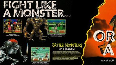 Battle Monsters - Advertisement Flyer - Front