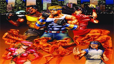 Streets of Rage - Fanart - Background Image