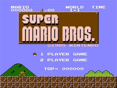 Super Mario Bros. / Tetris / Nintendo World Cup - Screenshot - Game Title Image
