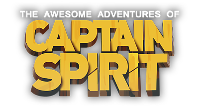 The Awesome Adventures of Captain Spirit - Clear Logo Image