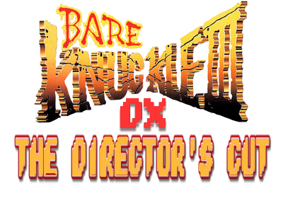 Bare Knuckle III DX: The Director's Cut - Clear Logo Image