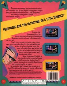 Tass Times in Tonetown - Box - Back Image