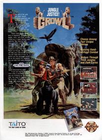 Growl - Advertisement Flyer - Front Image