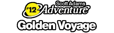 Scott Adams Adventure #12: Golden Voyage - Clear Logo Image
