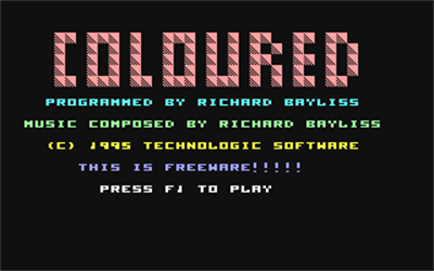 Coloured (Binary Zone PD) - Screenshot - Game Title Image