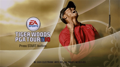 Tiger Woods PGA Tour 10 - Screenshot - Game Title Image