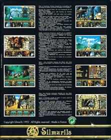 Ishar: Legend of the Fortress - Box - Back Image