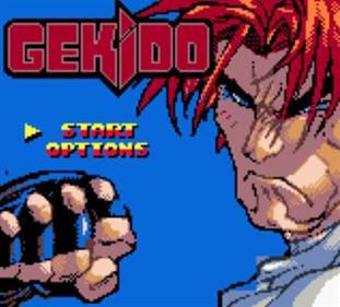 Gekido - Screenshot - Game Title Image