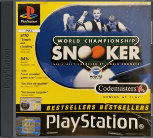 World Championship Snooker - Box - Front - Reconstructed Image