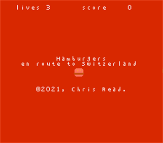 Hamburgers En Route to Switzerland - Screenshot - Game Title Image