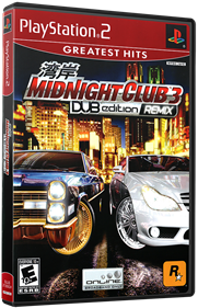 Midnight Club 3: DUB Edition Remix - Box - 3D Image