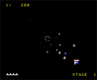 Gyruss - Screenshot - Gameplay Image