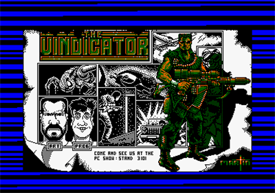 The Vindicator! - Screenshot - Game Title Image