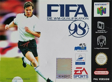FIFA: Road to World Cup 98 - Box - Front Image