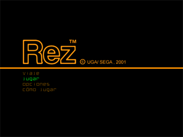 Rez - Screenshot - Game Title Image