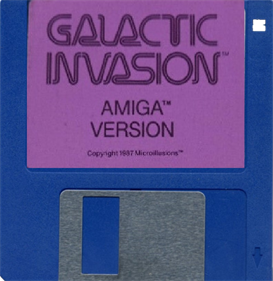 Galactic Invasion - Disc Image