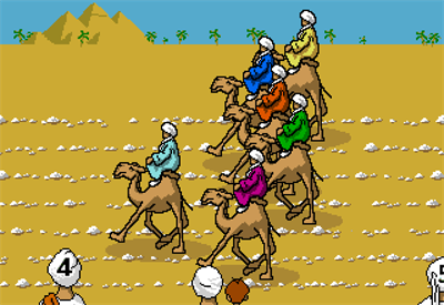 Camel Racer - Screenshot - Gameplay