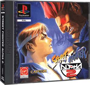 Street Fighter Alpha 2 - Box - 3D Image