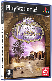 The Quest for Aladdin's Treasure - Box - 3D Image