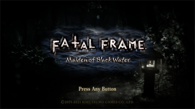 Fatal Frame: Maiden of Black Water - Screenshot - Game Title Image