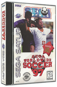 Sega Worldwide Soccer '97 - Box - 3D Image