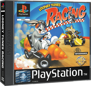 Looney Tunes Racing - Box - 3D Image