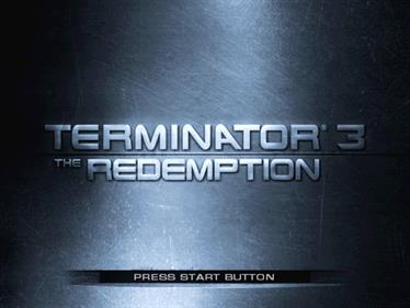 Terminator 3: The Redemption - Screenshot - Game Title Image