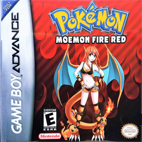 Moemon FireRed - Box - Front Image