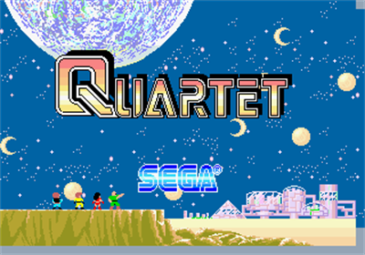 Quartet 2 - Screenshot - Game Title Image