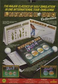 Leader Board: Pro Golf Simulator - Advertisement Flyer - Front Image