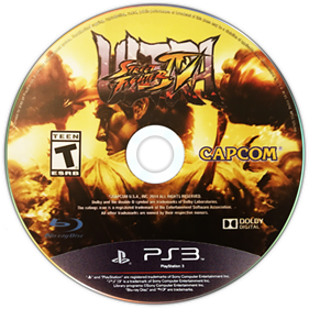 Ultra Street Fighter IV - Disc Image
