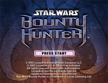 Star Wars: Bounty Hunter - Screenshot - Game Title Image