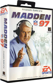 Madden NFL 97 - Box - 3D Image