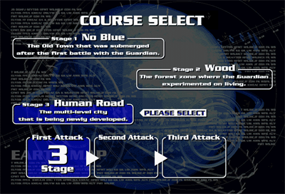 Thunder Force V - Screenshot - Game Select Image