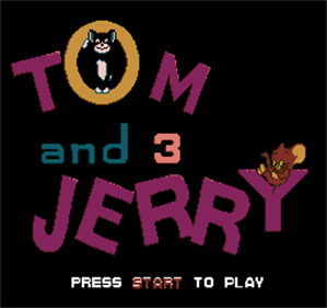 Tom & Jerry 3 - Screenshot - Game Title Image