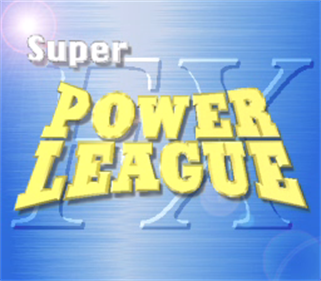 Super Power League FX - Screenshot - Game Title Image