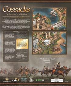 Cossacks: European Wars - Box - Back Image