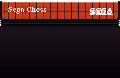 Sega Chess - Cart - Front Image
