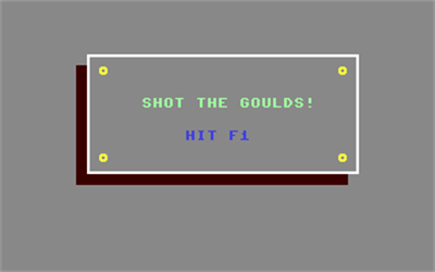 Shot the Goulds! - Screenshot - Game Title Image