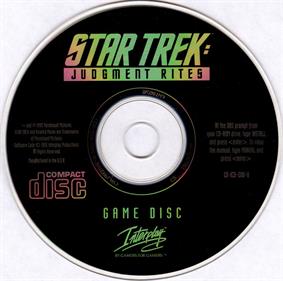Star Trek: Judgment Rites (Limited CD-ROM Collector's Edition) - Disc Image