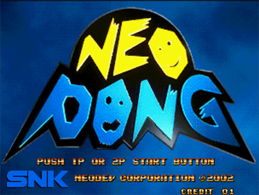 Neo Pong - Screenshot - Game Title Image