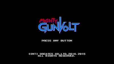 Mighty Gunvolt - Screenshot - Game Title Image