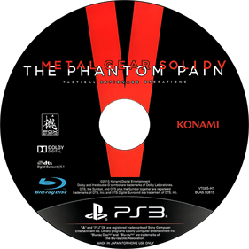 Metal Gear Solid V: The Phantom Pain - Disc Image